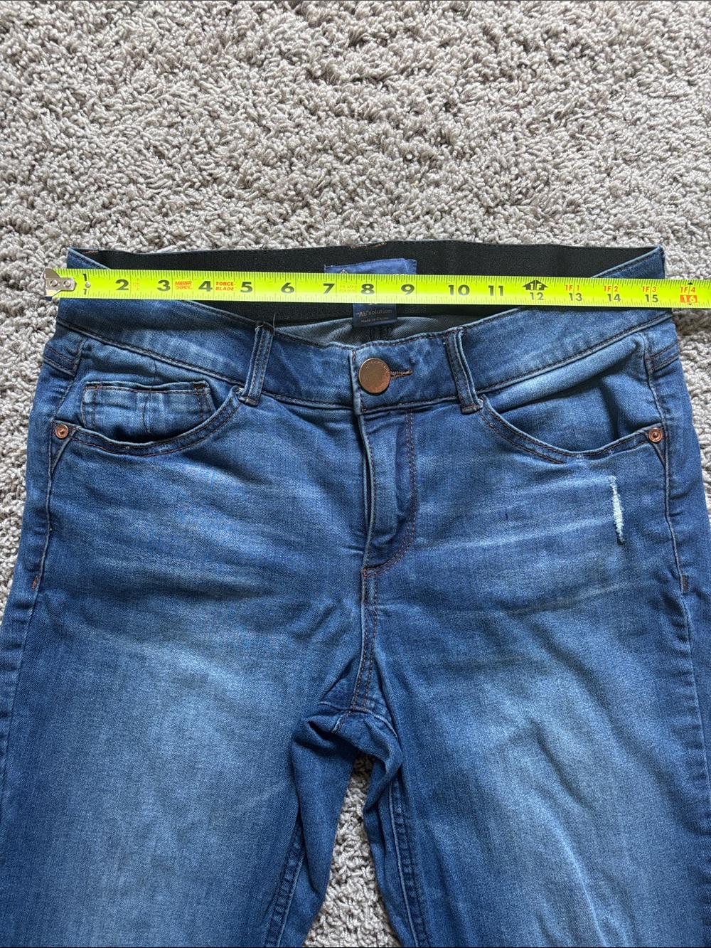 Democracy Women's Medium Blue Bootcut Jeans - Picture 6 of 16